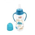 Kiko Baby Bottle with Handle 250ml with Silicone Nipple