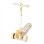 Kiko three-wheeled folding scooter with lights and music - Image 3
