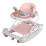 Rocking baby walker with toys