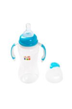 Kiko 240 ml handle baby bottle with silicone nipple - Image 2